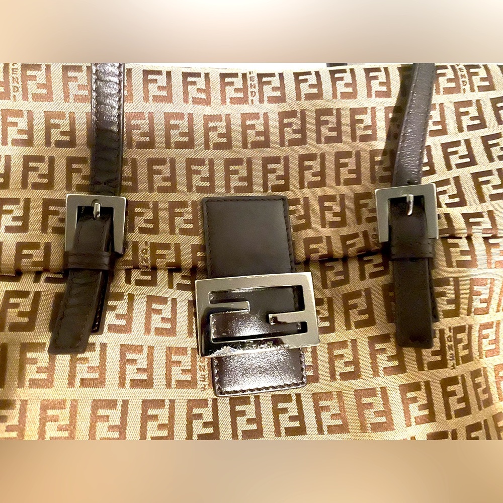 Vintage FENDI Zucca Baguette